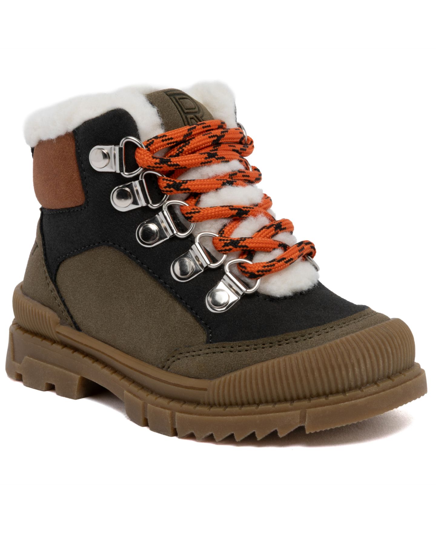 Ботинки Rockport Saltoro Lace-Up Boots для мальчиков, цвет: Оливковый / Разноцветный — фото 1