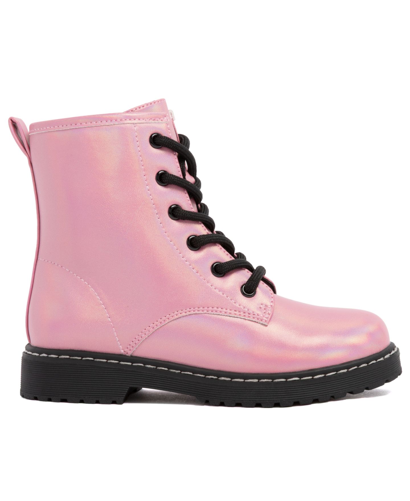 Ботинки Sugar Chloe Combat Boots для девочек, цвет: Розовый — фото 2