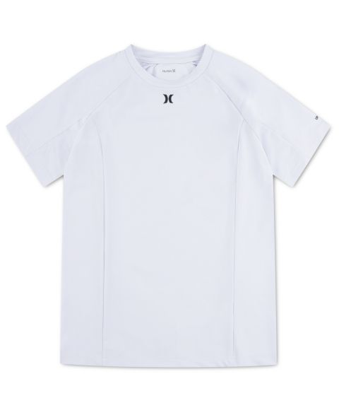 Футболки Hurley Boys' 8-20 Icon Blocked Swim T-Shirt