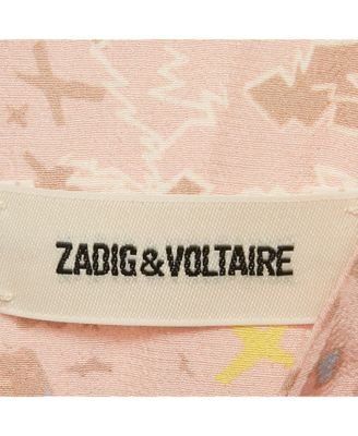 Womens Rooka Print Silk Blend Glam Rock Mini Dress