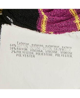 Women's Black Striped Rib Knit Mini Dress