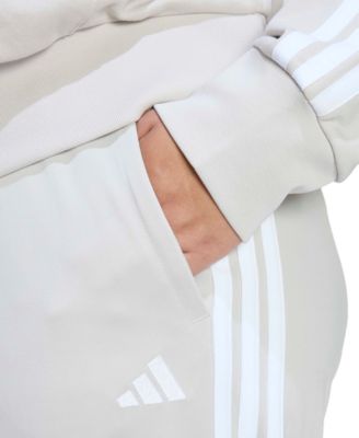 Plus Size Tricot 3-Stripes Track Pants