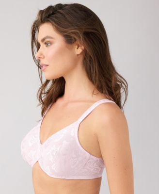 Women's Awareness Full Figure Seamless Underwire Bra 85567, Up To I Cup