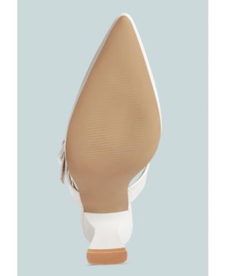 Womens Shein Star Slim Block Heel Mules