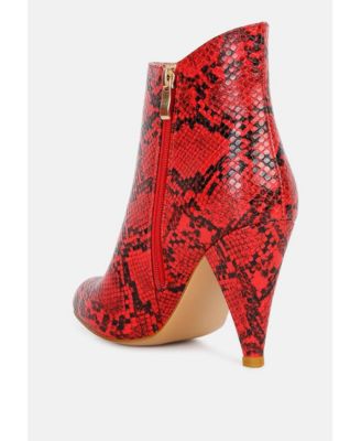 Womens Lemon Tart Heeled Ankle Boots