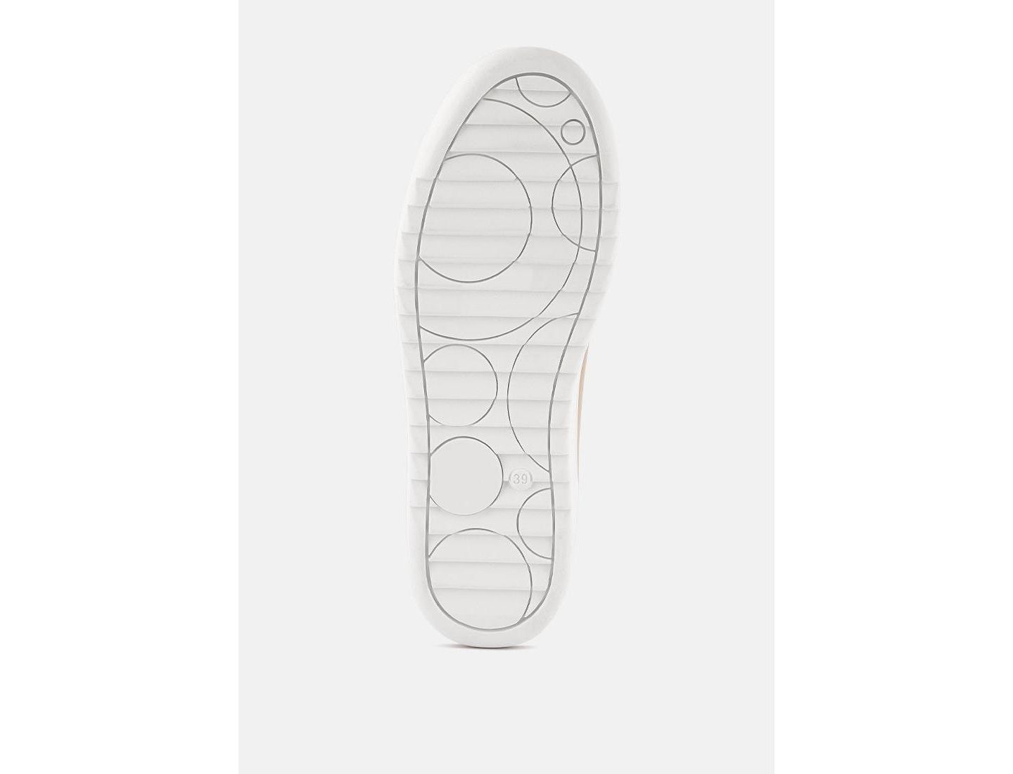 Женские кроссовки London Rag Dory Metallic Accent, цвет: Бежевый / Хаки — фото 4