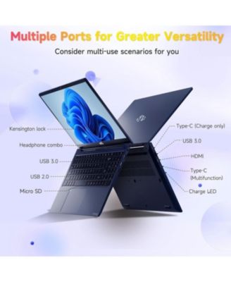 15.6" IPS FHD-Laptop Intel 6 Cores i3-1215U 32GB RAM 512GB SSD 4.4GHz
