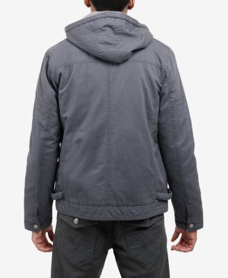 Men's Hooded Military Jacket