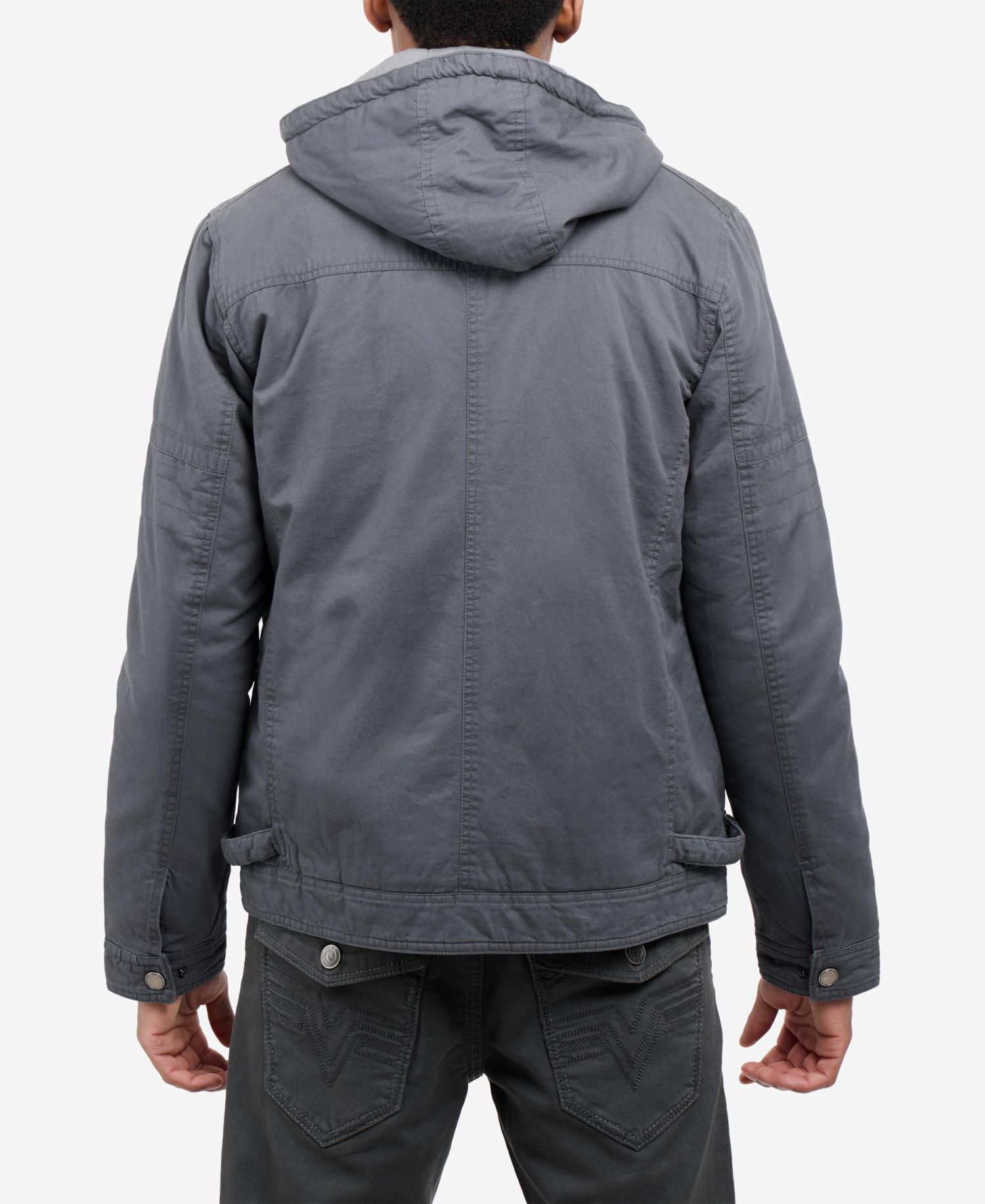 Men's Hooded Military Jacket