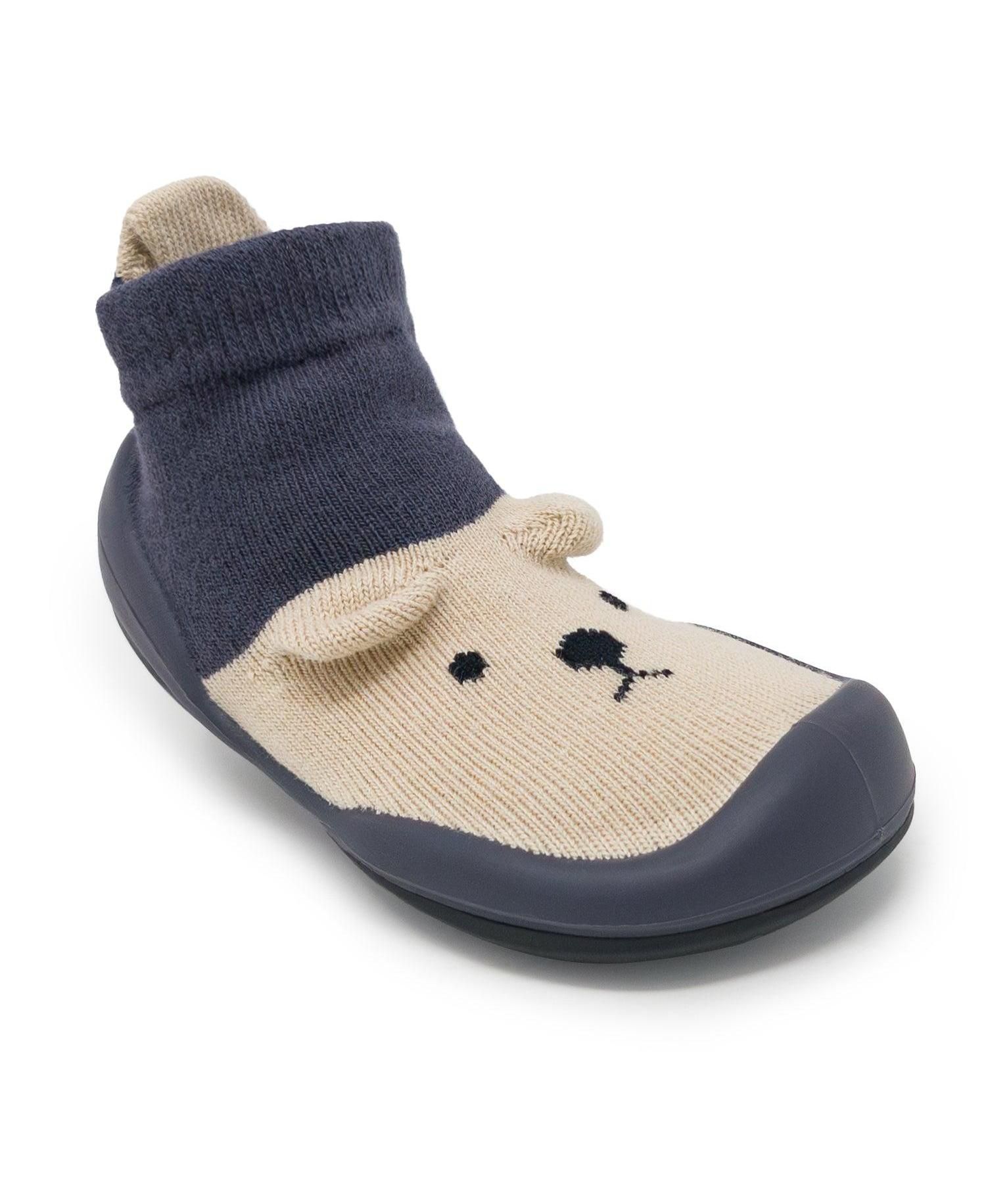 Baby Boy First Walk Sock Shoes Little Cub