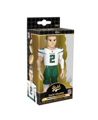 NY Jets NFL Gold 5 Inch Vinyl Figure | Zach Wilson