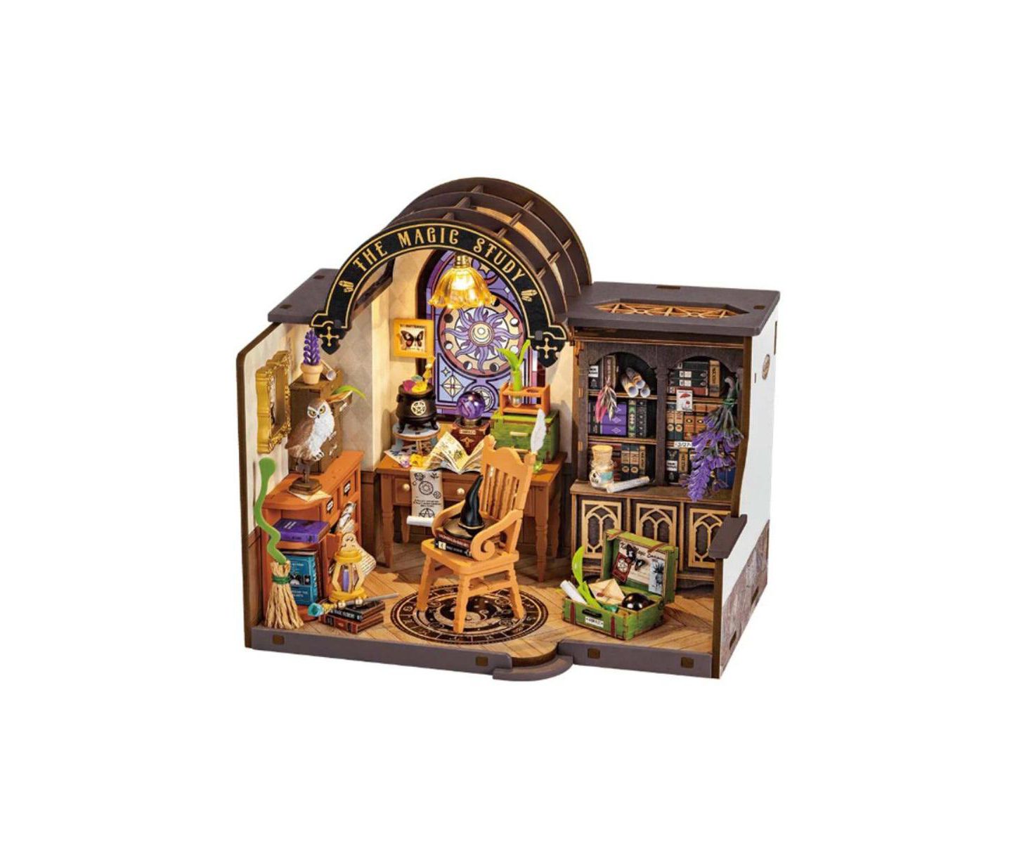 Детские конструкторы Flash Popup Magic Study 267-Piece 3D Wood Puzzle, Ages 14+ — фото 1