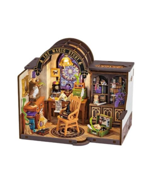 Детские конструкторы Flash Popup Magic Study 267-Piece 3D Wood Puzzle, Ages 14+