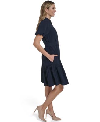 Women's V-Neck Short Dress