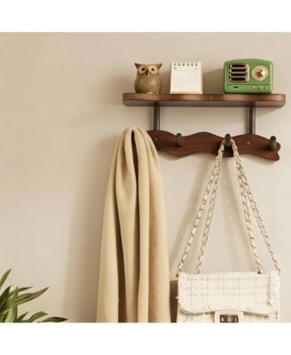 Wavy Wall Rack & Shelf for Small Spaces