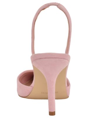 Women's Paytie Suede Slingback Stiletto Pumps