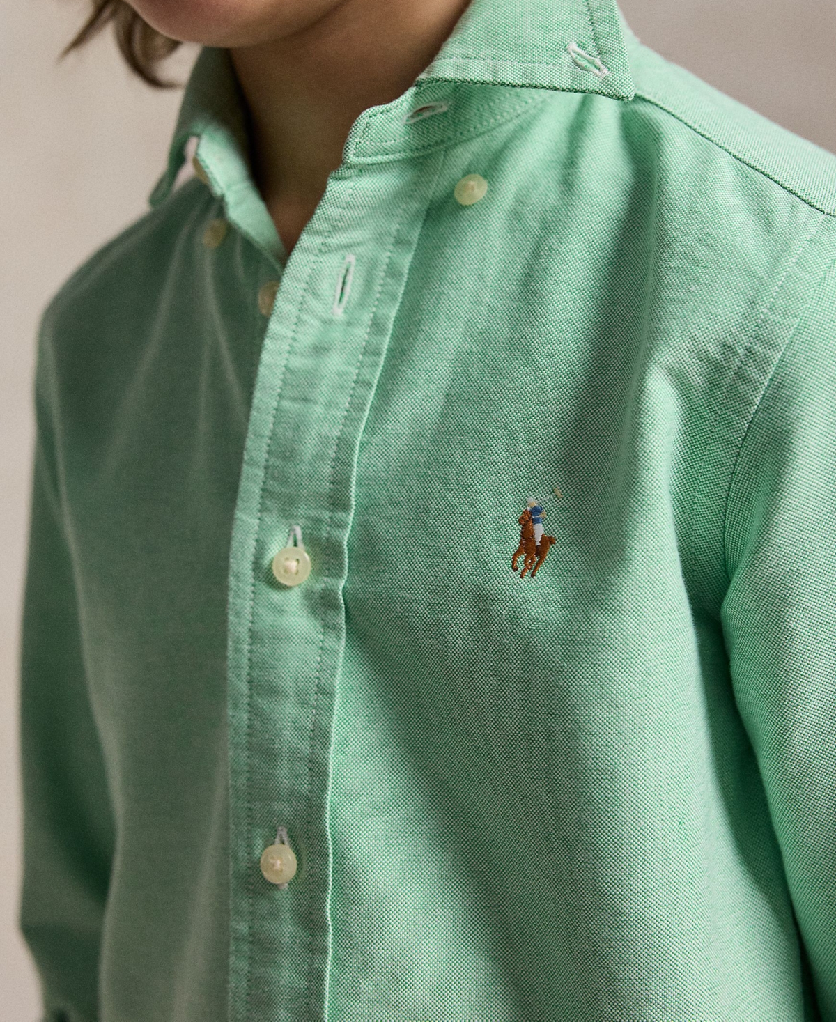 Polo Ralph Lauren Boys' 2-7 The Iconic Oxford Shirt