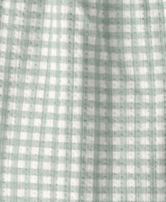 Baby Boys' Gingham Top and Shorts, 2-Piece Set