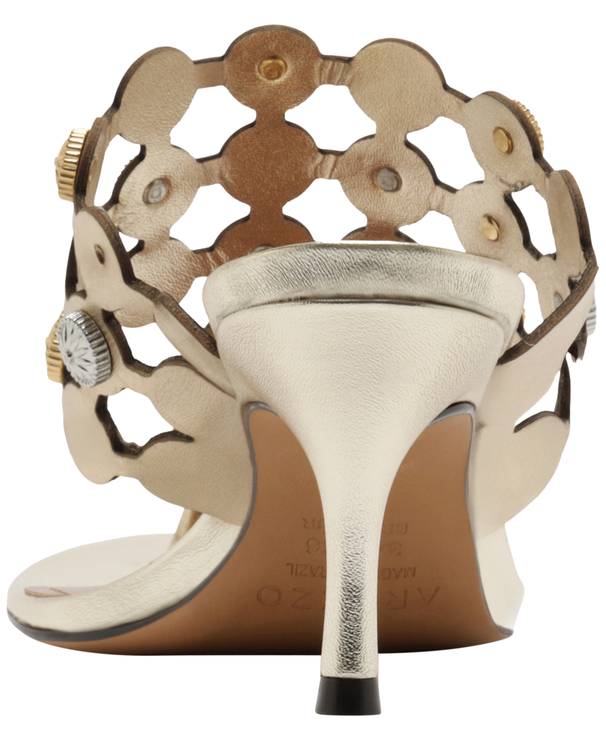 Arezzo Women's Haven Mid Stiletto Heel Dress Sandals