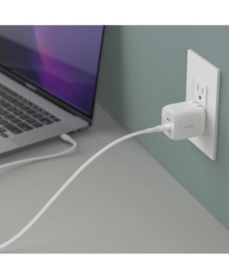 BoostCharge Pro Dual USB-C GaN Wall Charger with PPS 45W