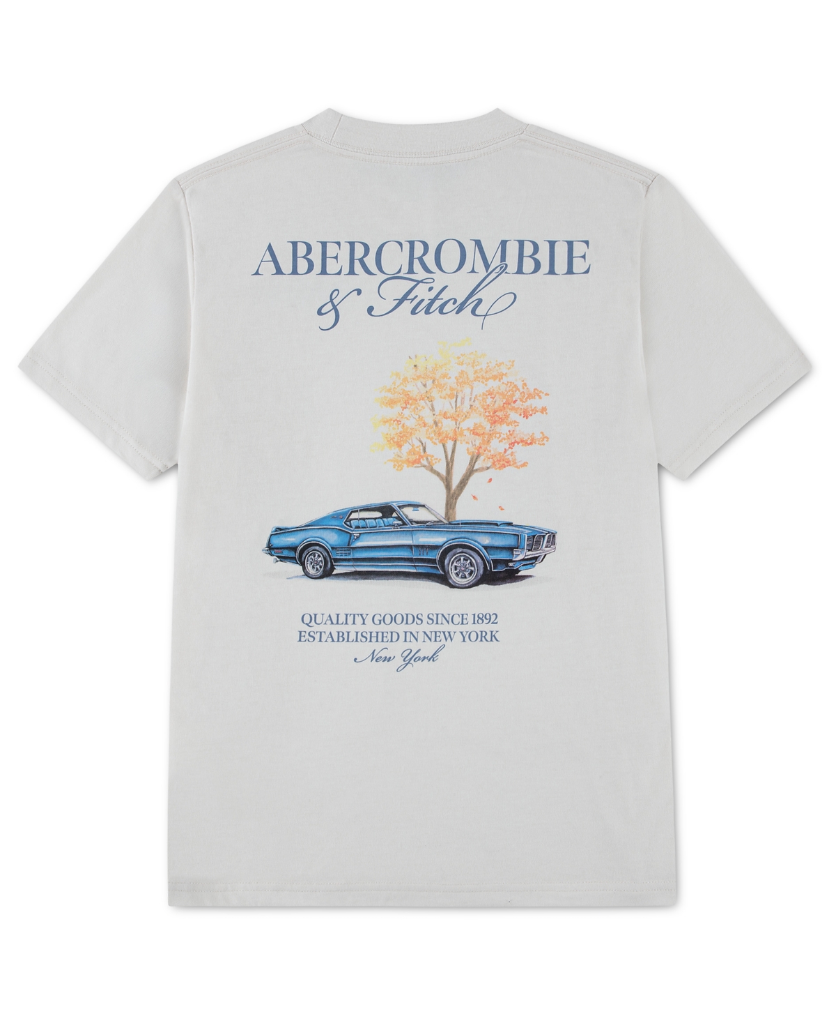 abercrombie kids Boys' Crewneck Auto Club T-Shirt