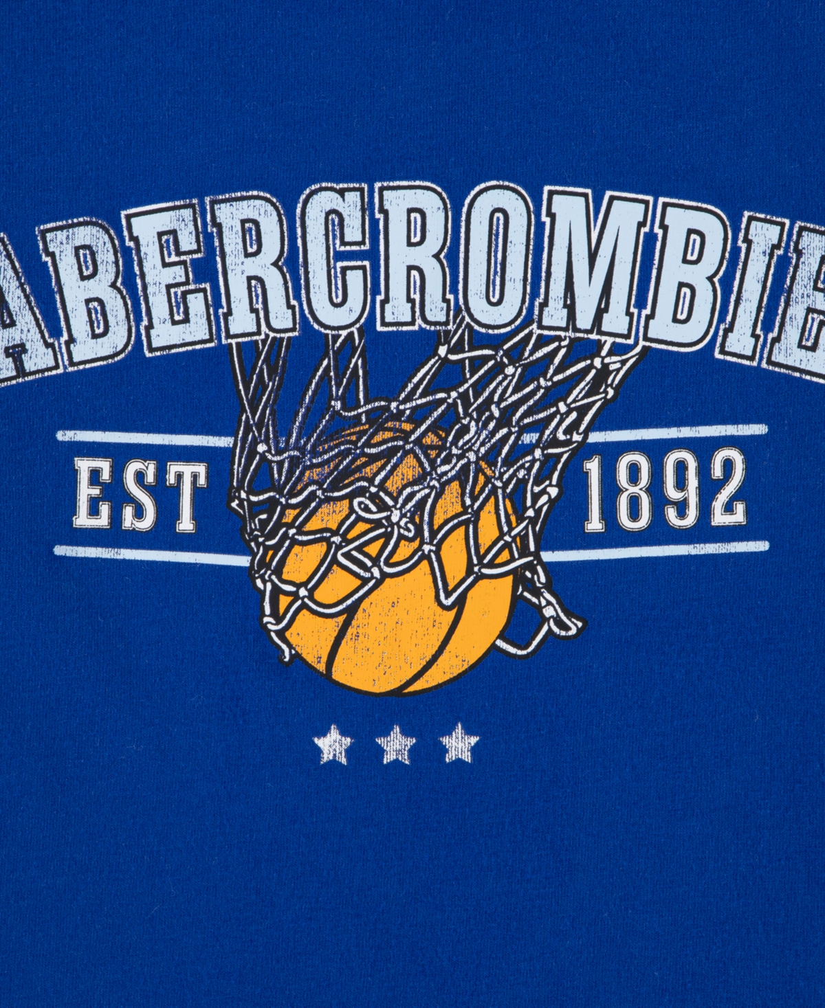 abercrombie kids Boys' Crewneck Basketball T-Shirt