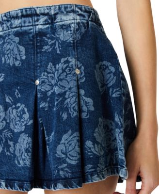 Women's Joan Floral Print Pull-On Skirt