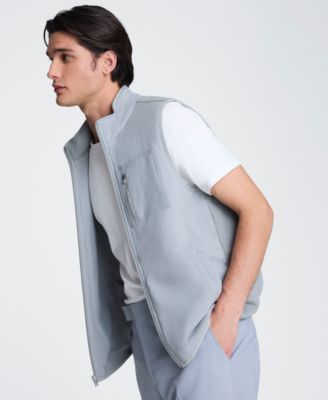 Men's Mixed Media Vest