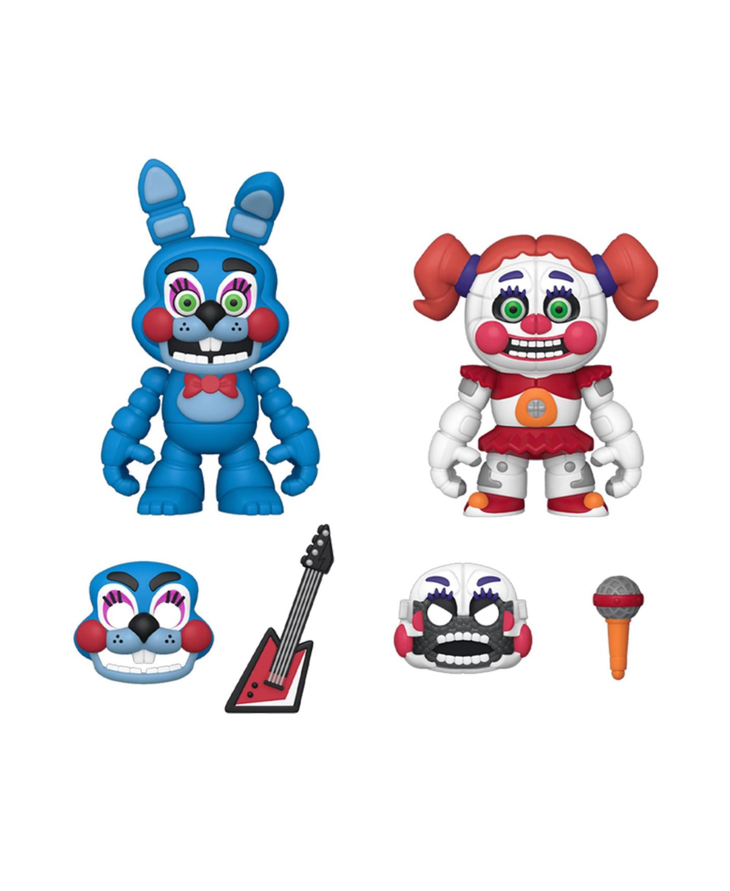 Детские фигурки Funko Five Nights at Freddy's Toy Bonnie and Baby Snaps! 2-Piece Set, Ages 8+ — фото 1