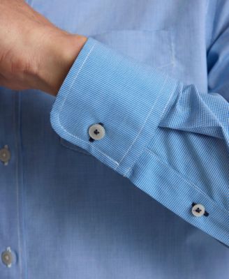 Men's Slim Fit Wrinkle-Free Cadetto Button Up Shirt