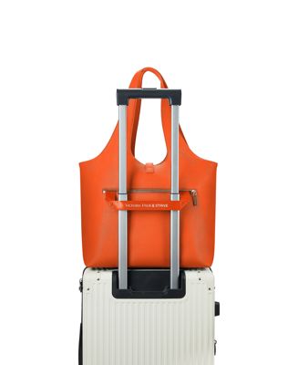 Business Handbag & 13.6" Laptop bag Victoria Hyde Strive Collection Orange