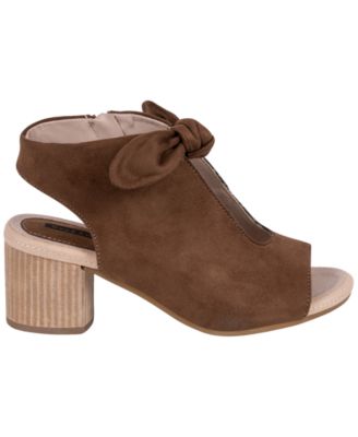 Women's Kimora Knot Detail Block Heel Dress Sandals