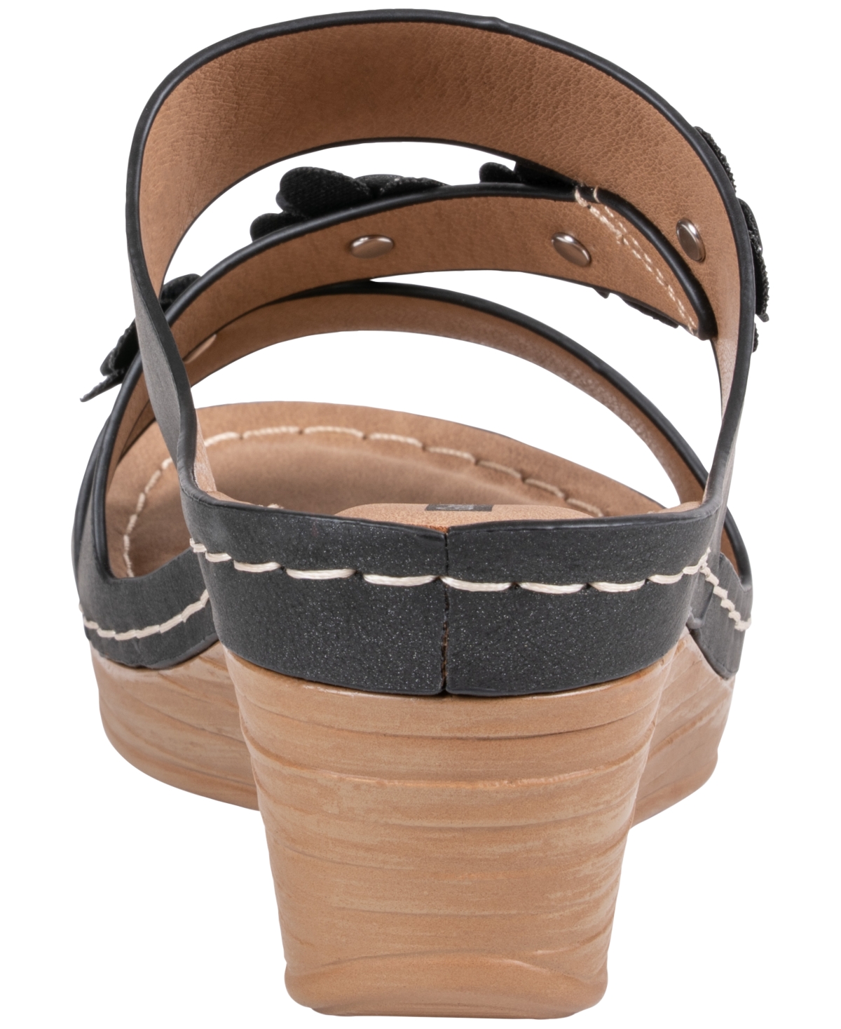 Gc Shoes Women's Halia Floral Wedge Sandals