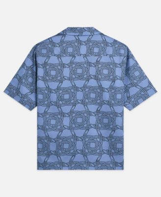 Men's Printed Short-Sleeve Shirt