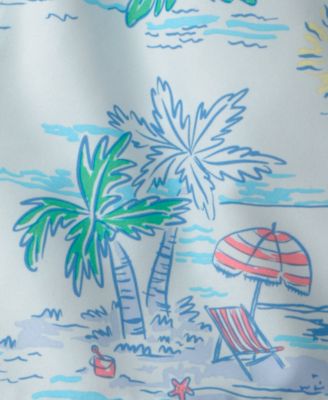 Boys' Toddler 2T-5T Tropical Beach Swim Trunks