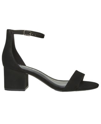 Ileana Two-Piece Block-Heel Sandals