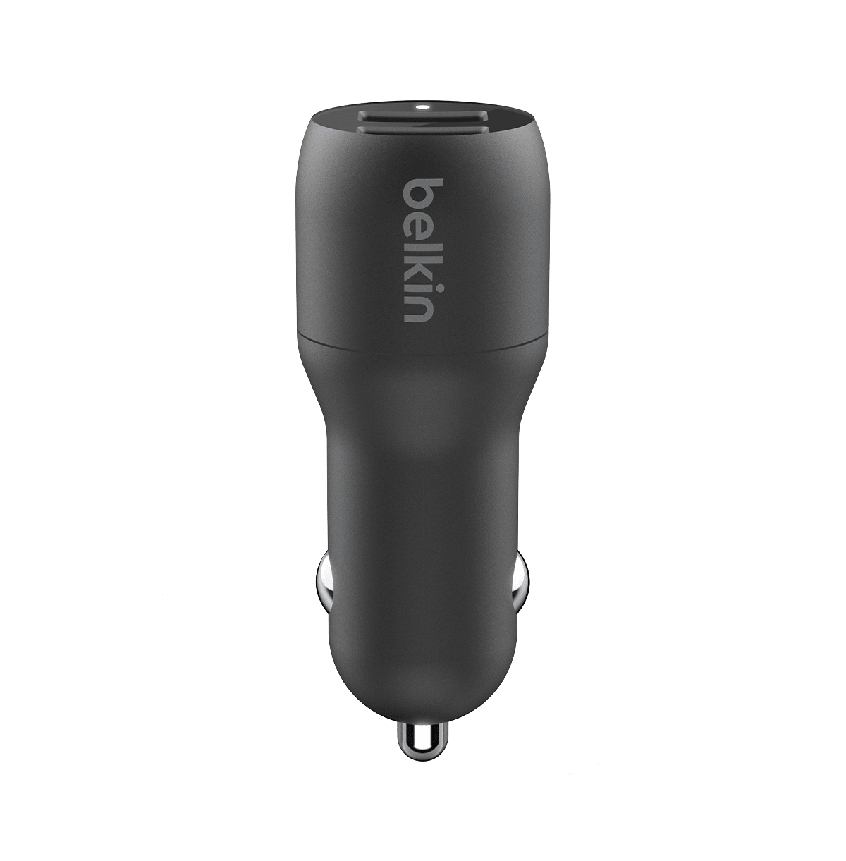 Belkin BoostCharge Dual Usb-a Car Charger 24W and Usb-a to Usb-c Cable