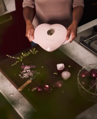 Enameled Cast Iron 1.75-Quart Heart Cocotte