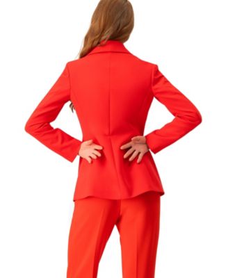 Women's Blazer with Shawl Lapel