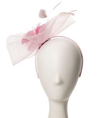 Delicate Feather Flower Fascinator Hat