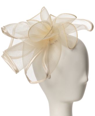 Crinoline Rosette Fascinator Hat