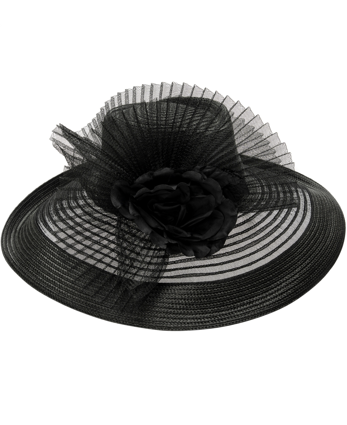 August Hats Sheer Brim Romantic Profile Hat