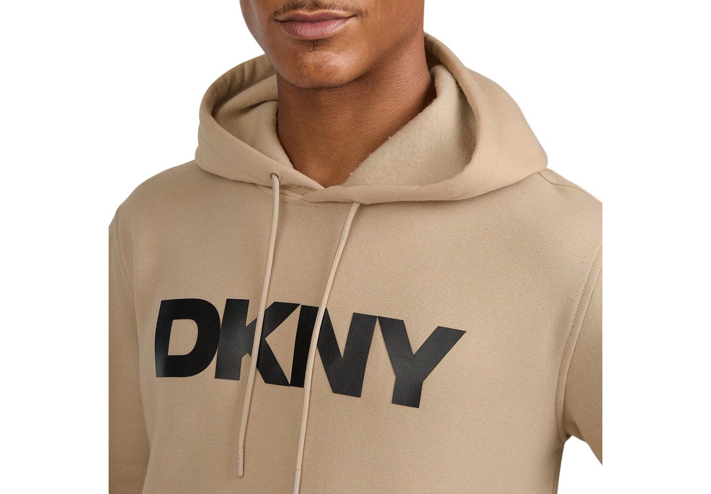 Мужское худи DKNY Lennon, цвет: Серо-бежевый — фото 2
