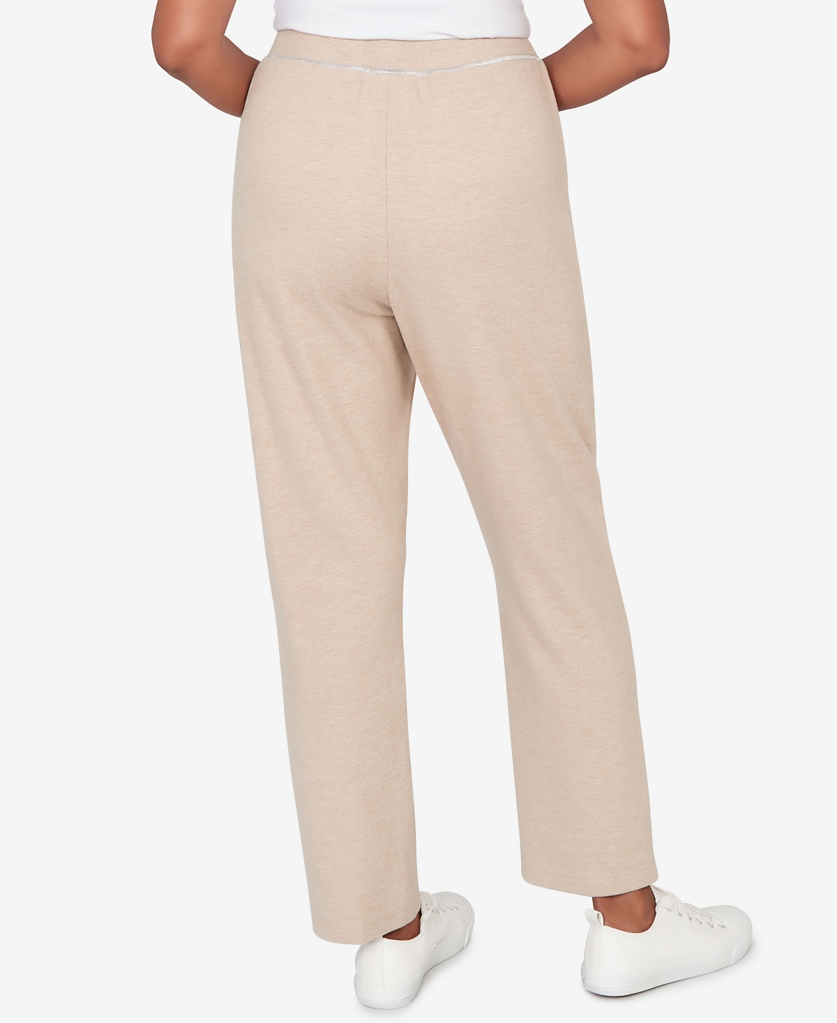 Alfred Dunner Petite Straight Leg Pull-On Pants