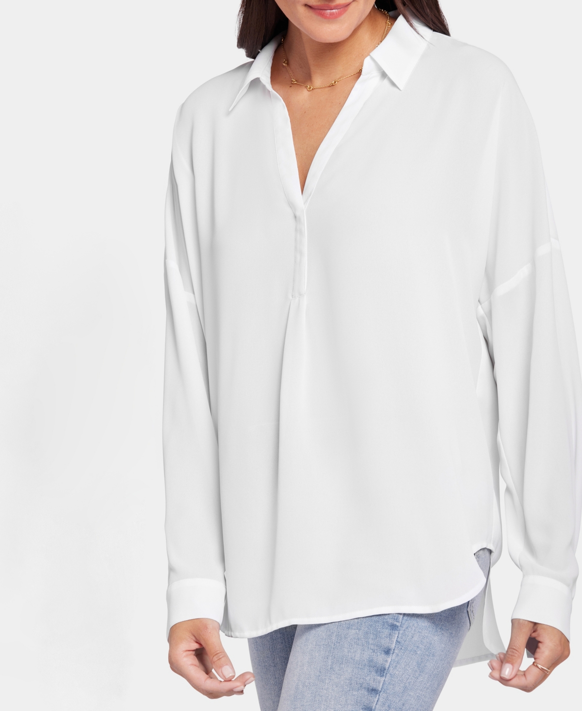 Nydj Women's Long Sleeve Becky Top