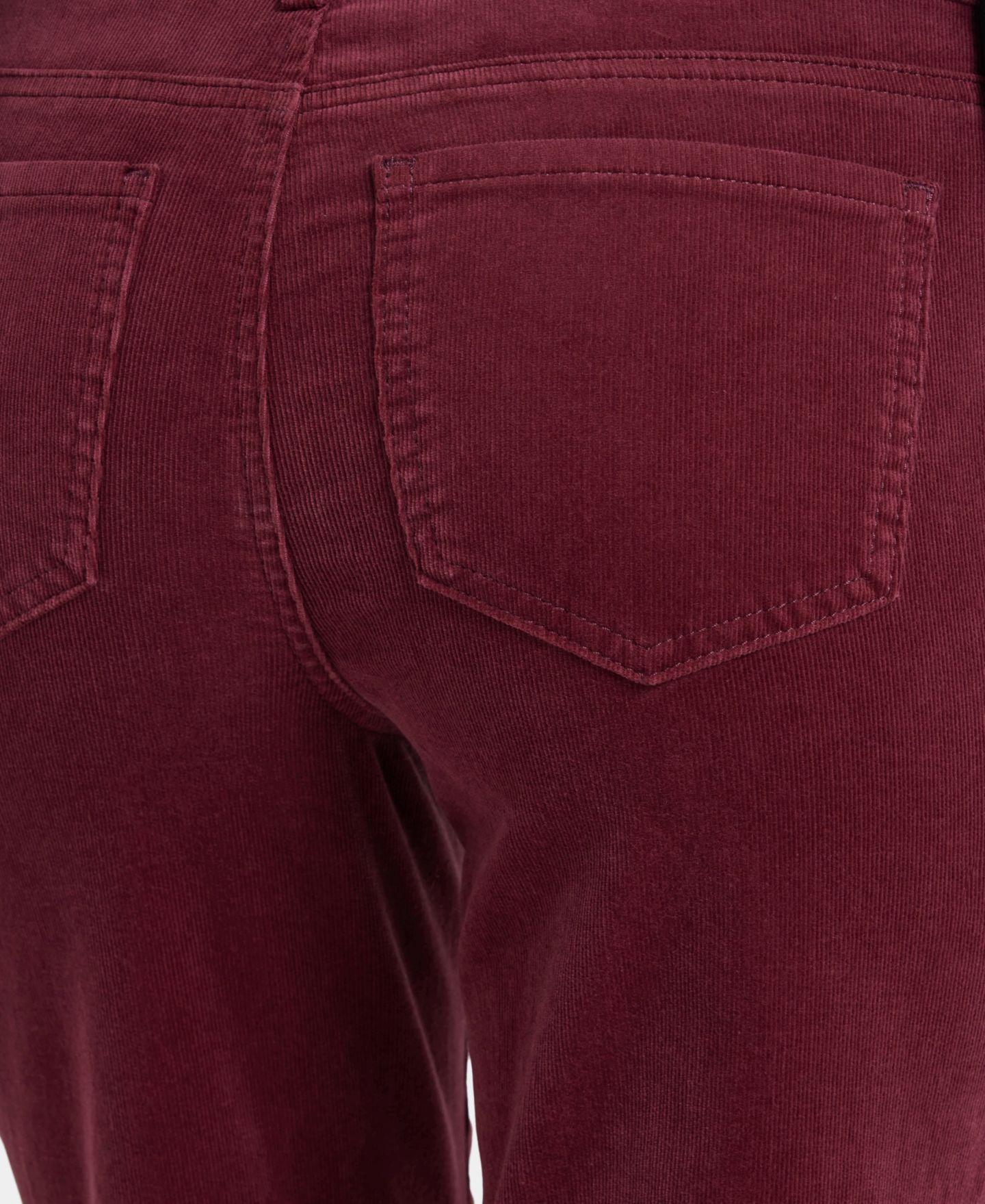 Женские брюки NYDJ Marilyn Straight Corduroy, цвет: Сиена красный — фото 4