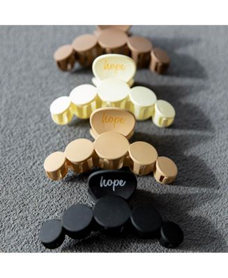 Women's Matte Dot Claw Clip