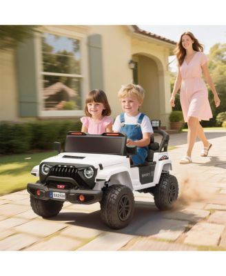 24V Two Seat Kids Electric Ride On Truck with Remote