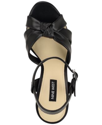 Women's Windee Knotted High Stiletto Platform Sandals