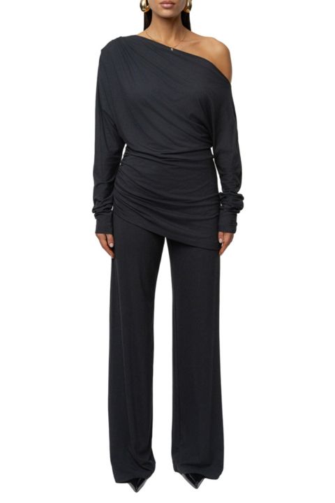 Женский комплект JLUXLABEL Winter Soiree Pant Set, цвет: Чёрный